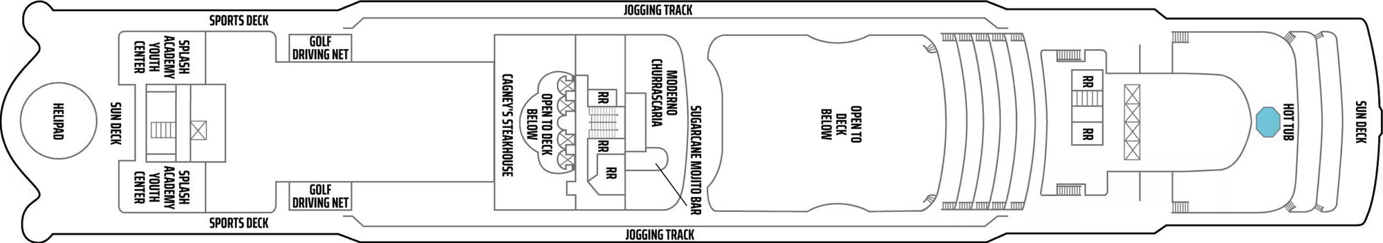 Deck 13 plan